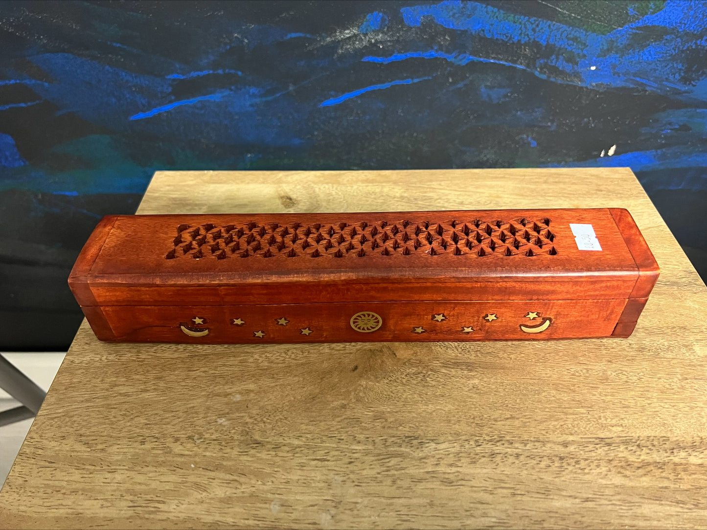 Mango Wood Ashcatcher Incense Box