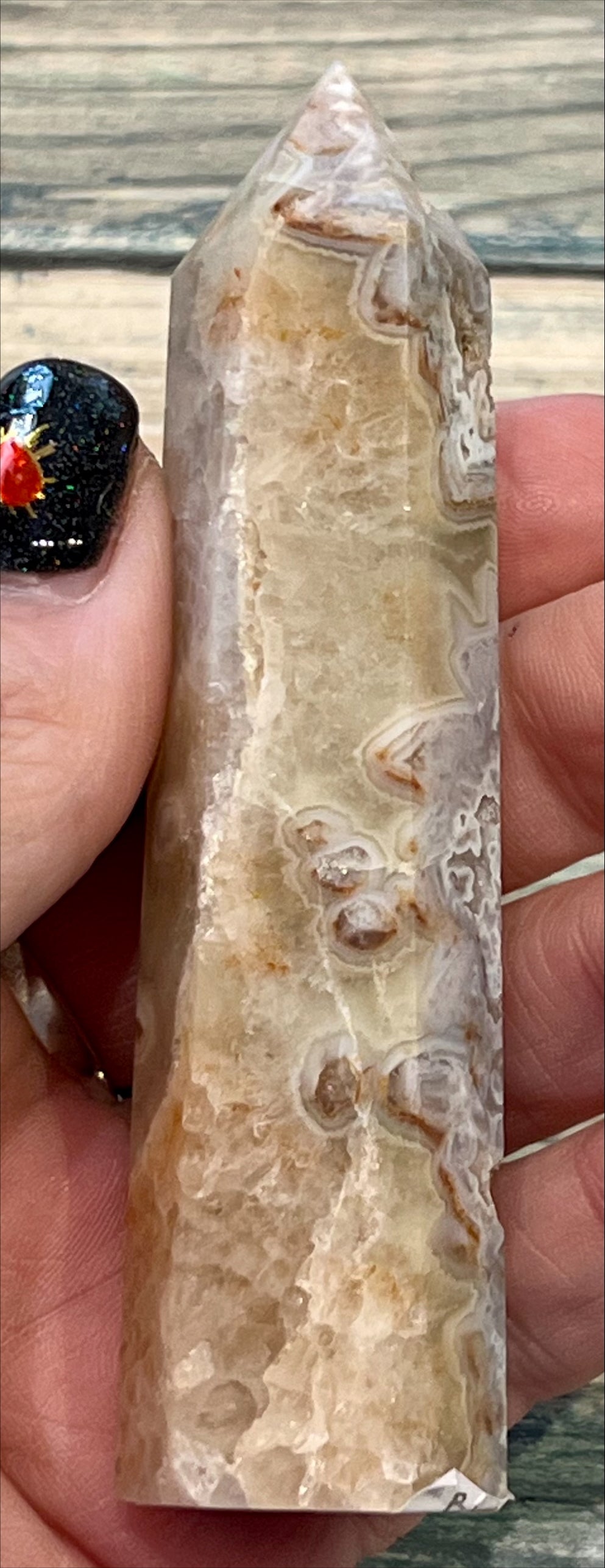 Tower - Flower Agate