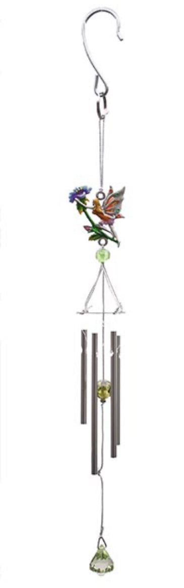 Fairy Windchime - fairy with flower