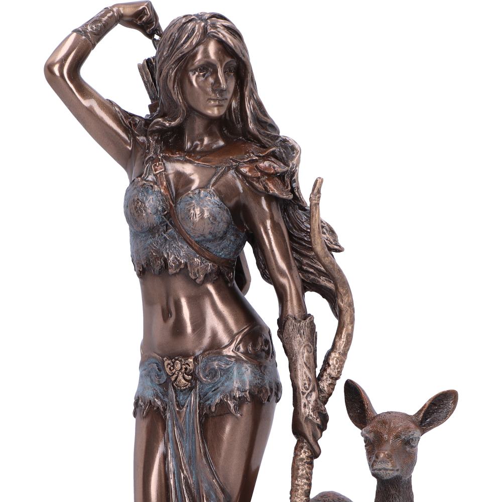 Artemis Greek Goddess of the Hunt Bronze Figurine 25cm
