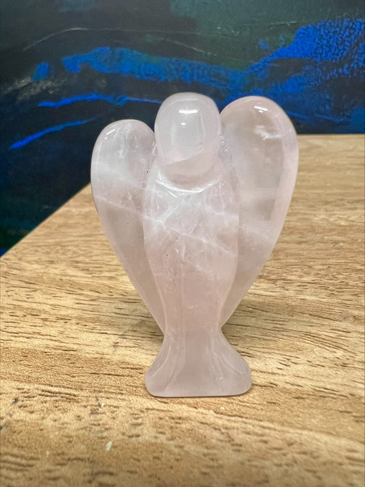 Rose Quartz Angel 5cm
