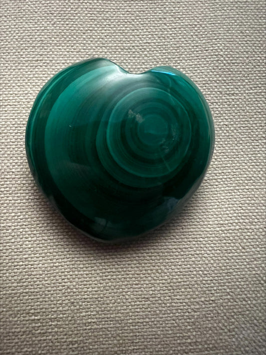 Heart - Malachite