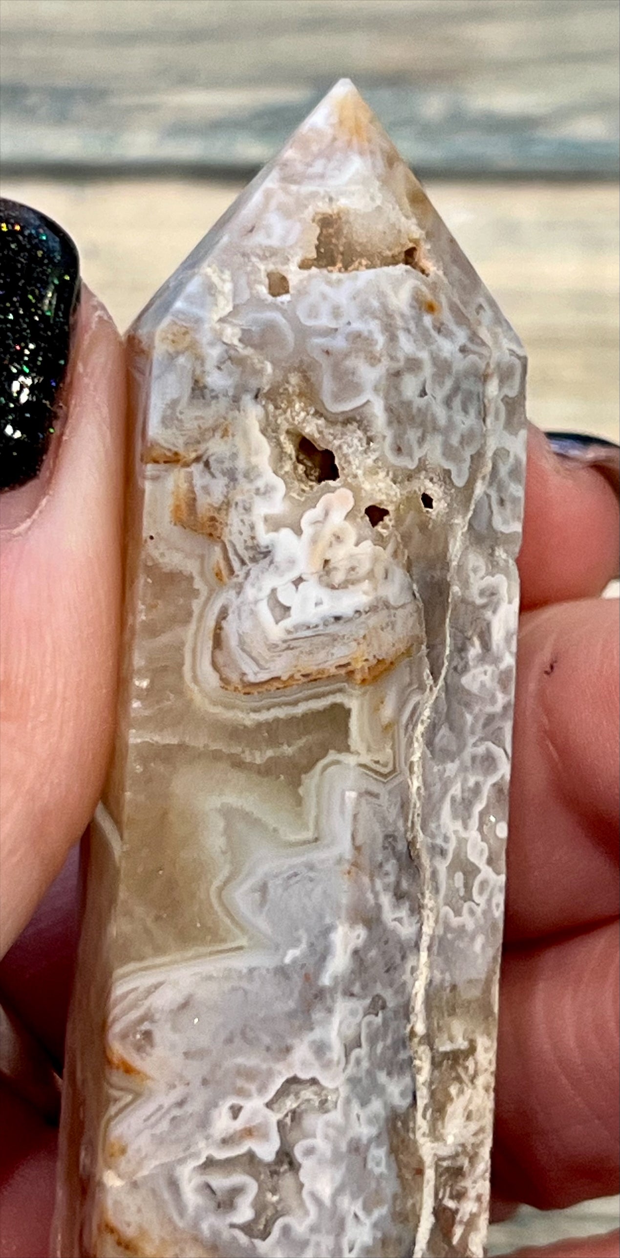 Tower - Flower Agate