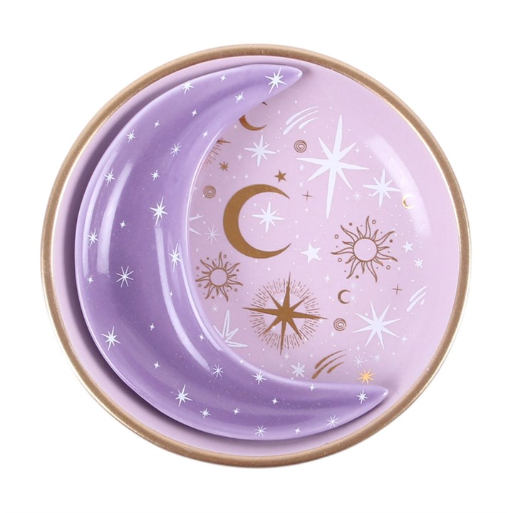 Pastel Moon Stacking Trinket Dish