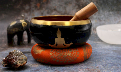 Large Buddha Singing Bowl 14cm