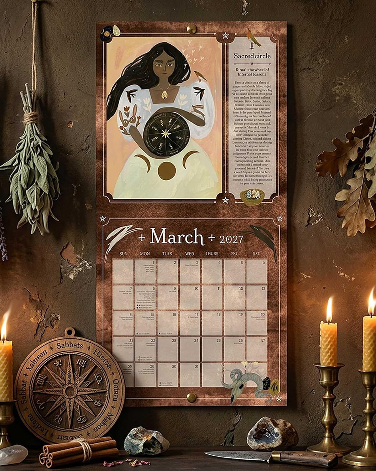 2027 Seasons of the Witch Calendar
