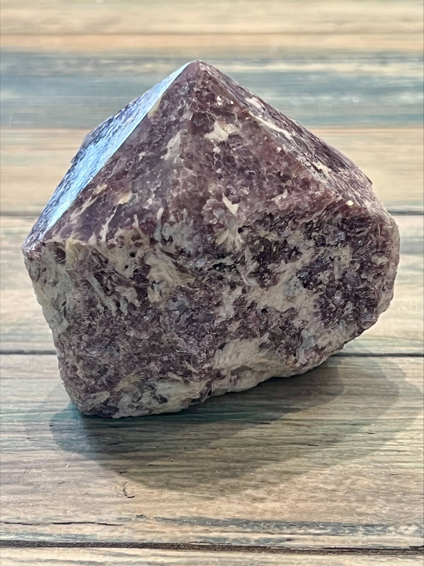 Lepidolite Cut Base