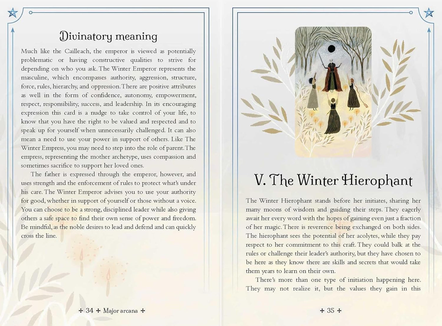 Seasons of the Witch - Winter Tarot