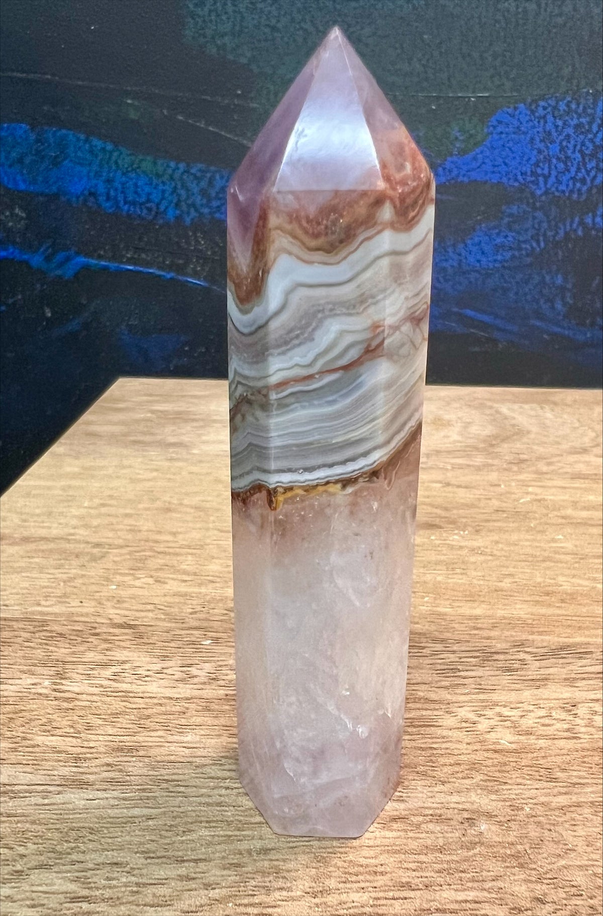 Amethyst Jasper Point
