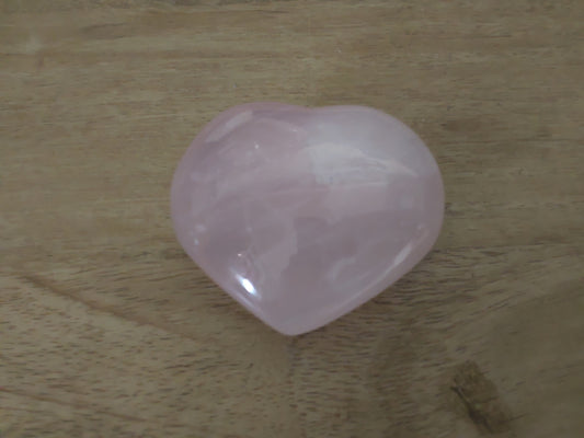 Rose Quartz Crystal Heart