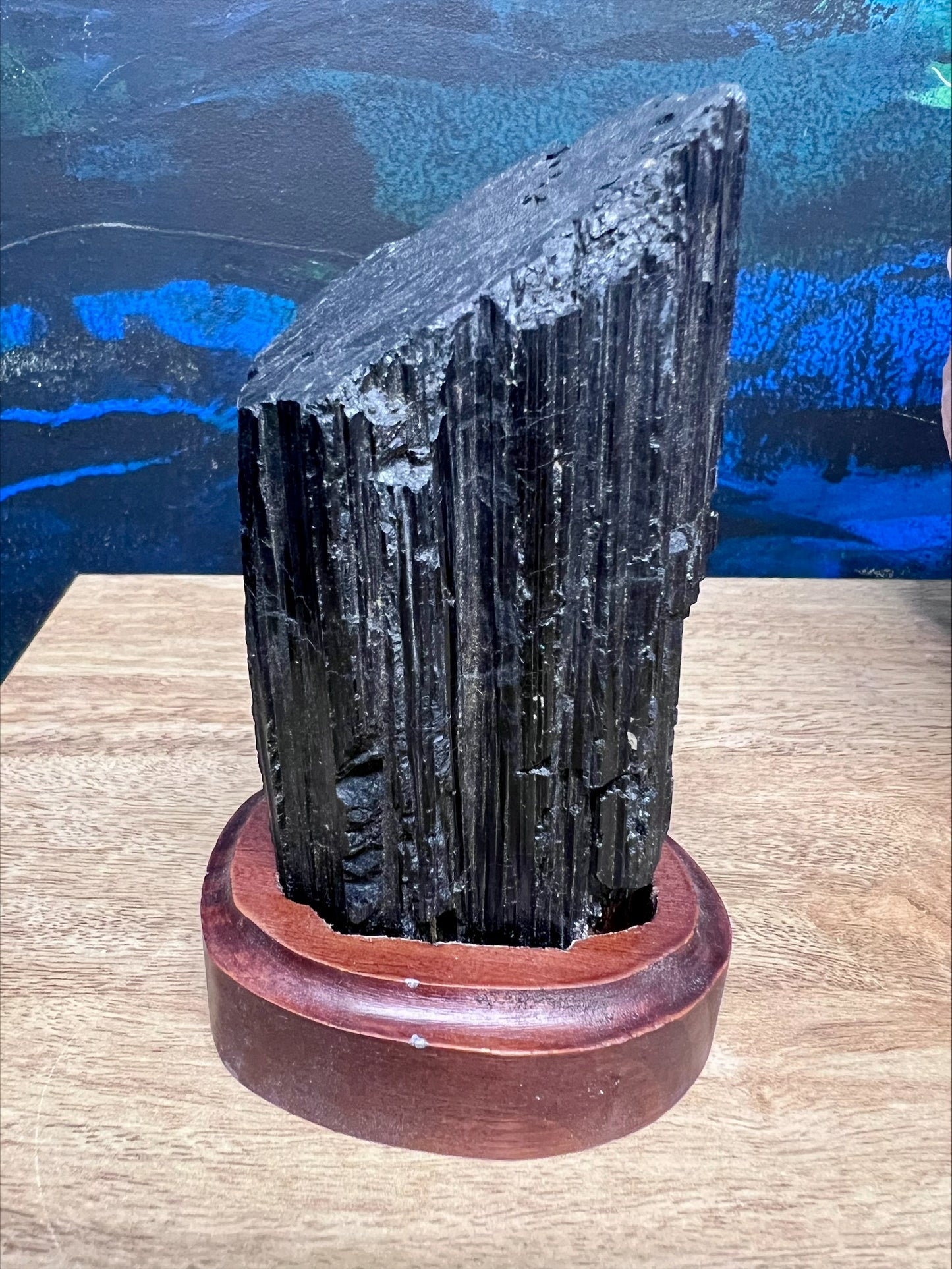 Tourmaline on Stand 648g