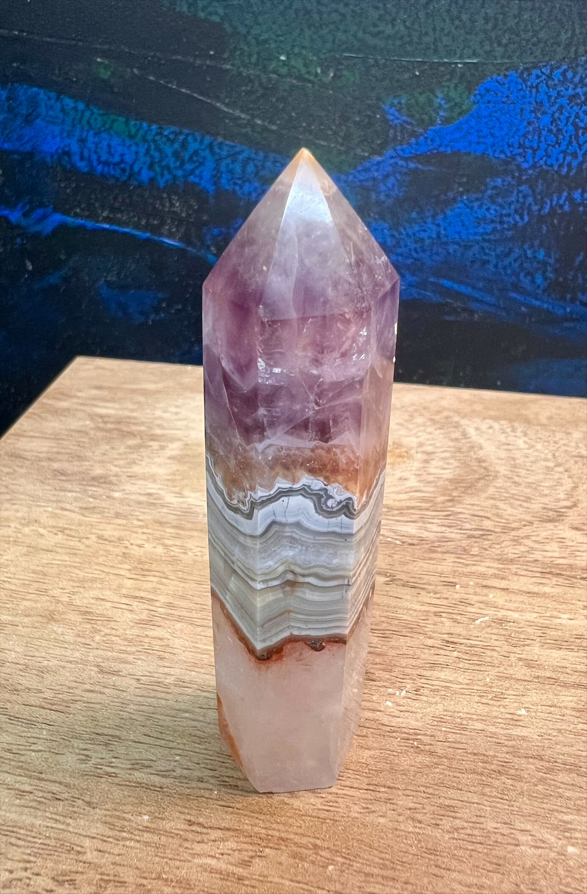 Amethyst Jasper Point