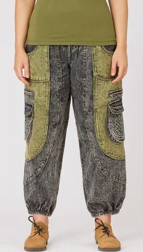 Bohemian Style Cotton Trousers