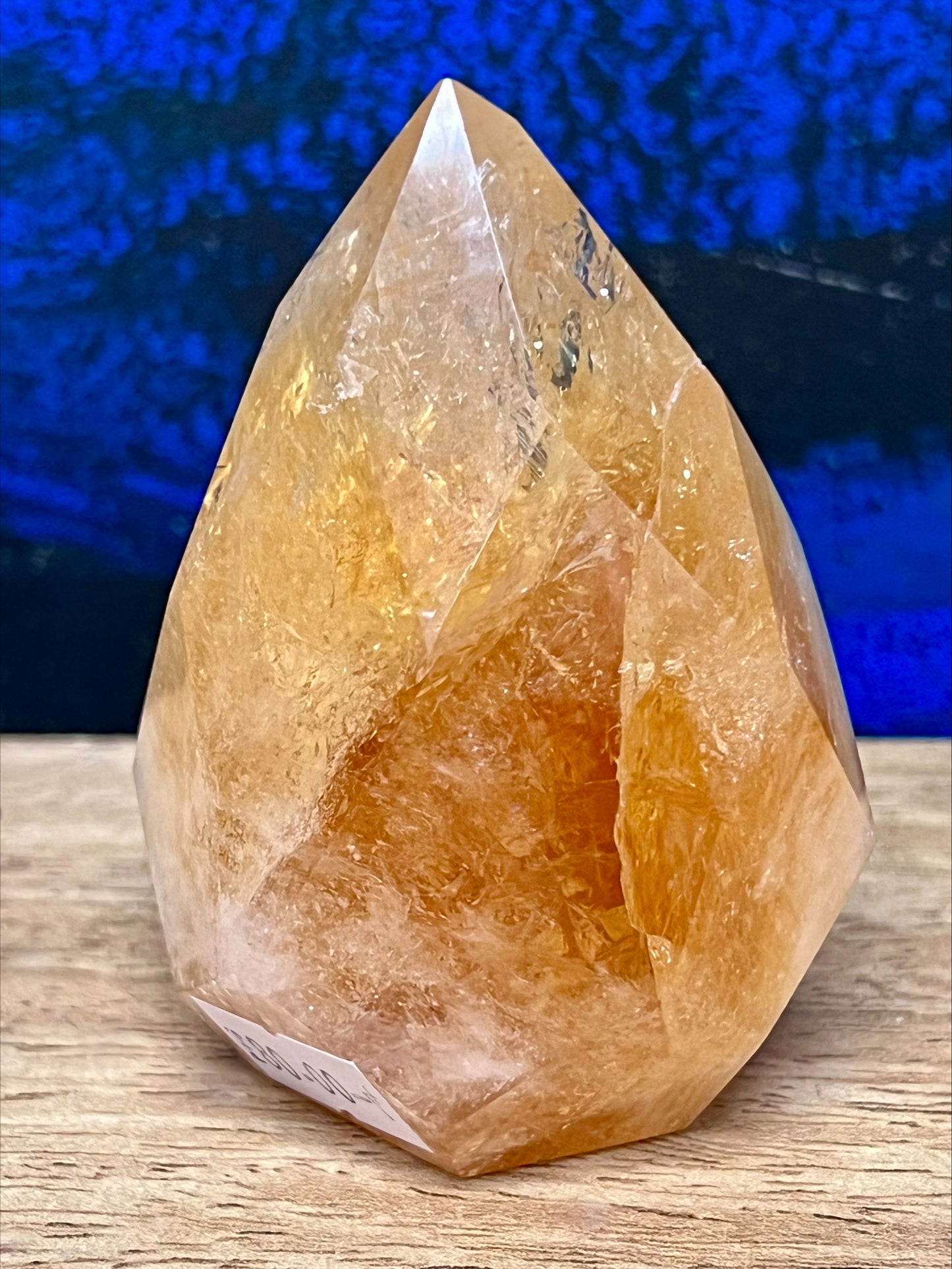 Citrine Faceted Point