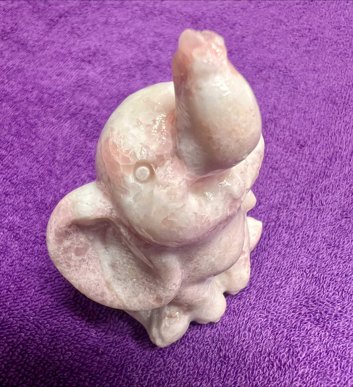 Elephant  - Pink Opal
