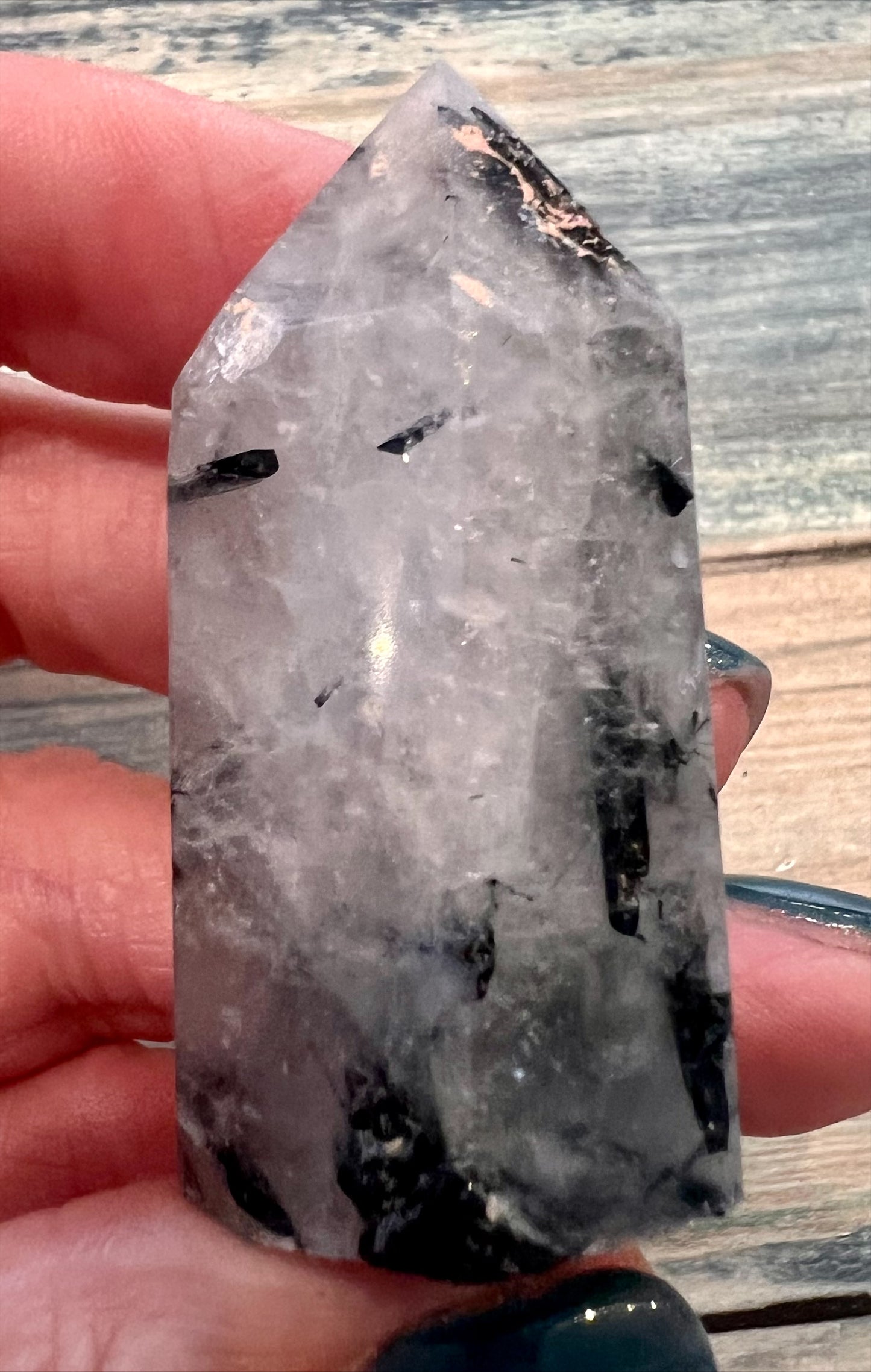Tourmaline in Quartz Tower