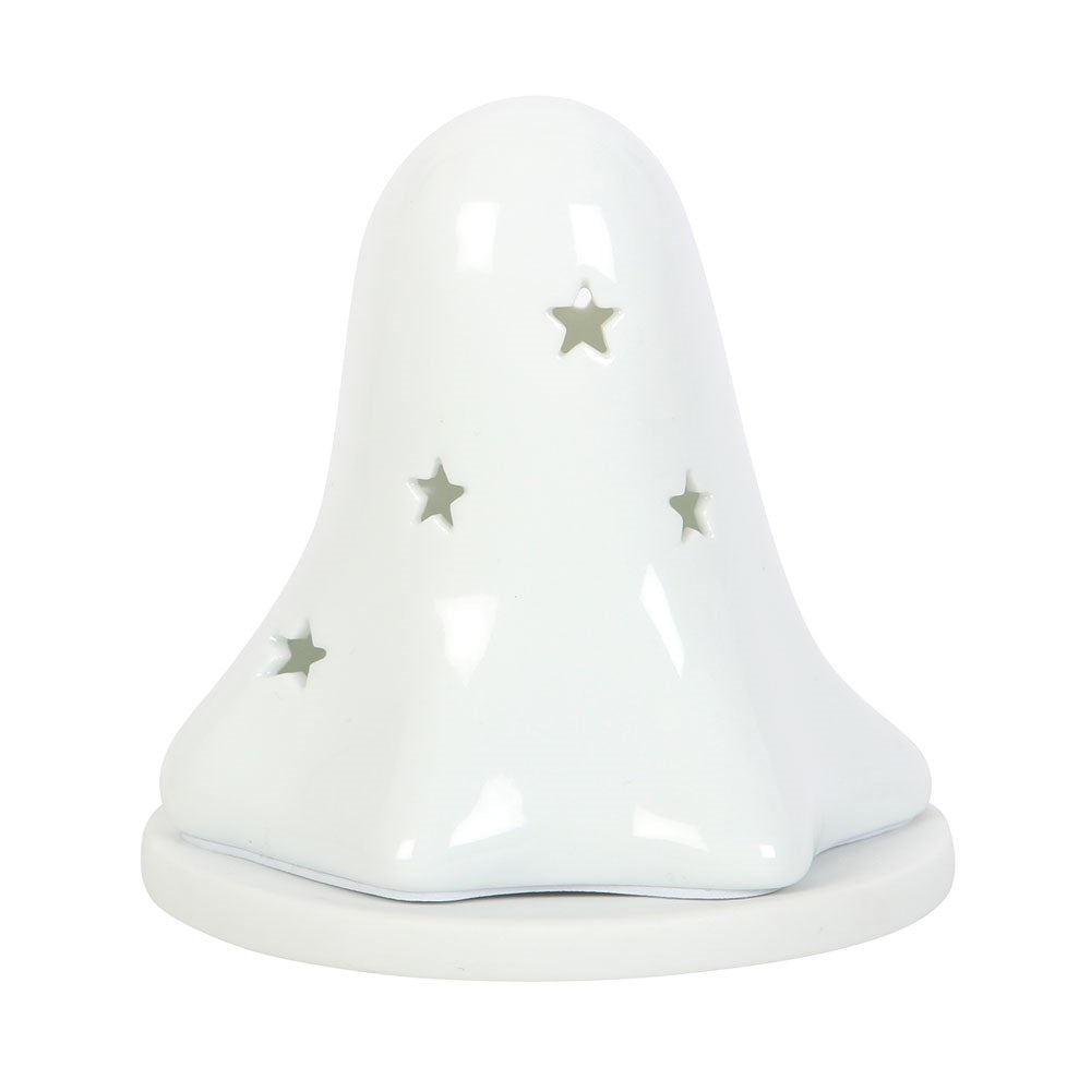 Hey Boo Ghost Incense Cone/ Tealight Holder