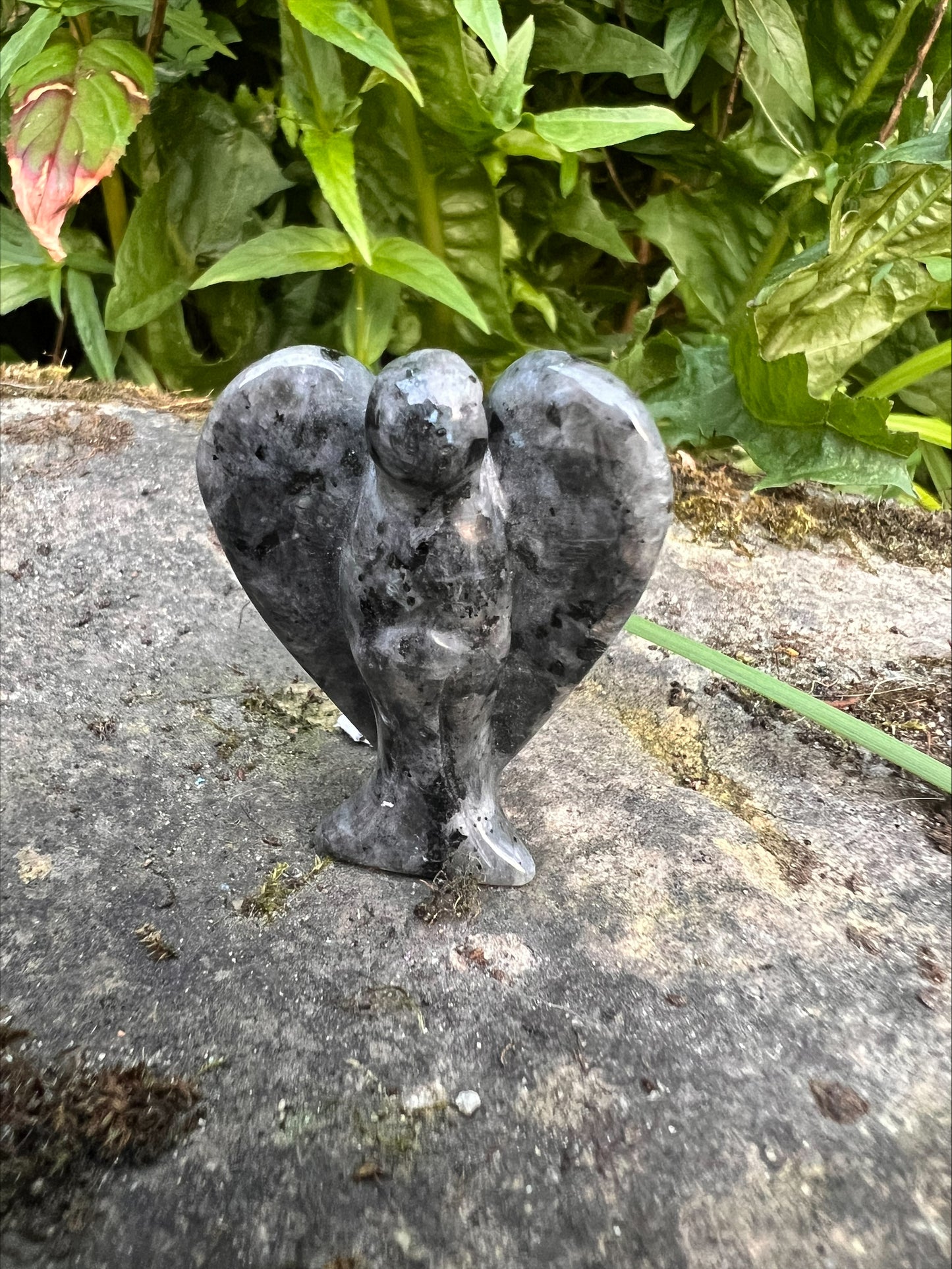Larvikite Crystal Angel