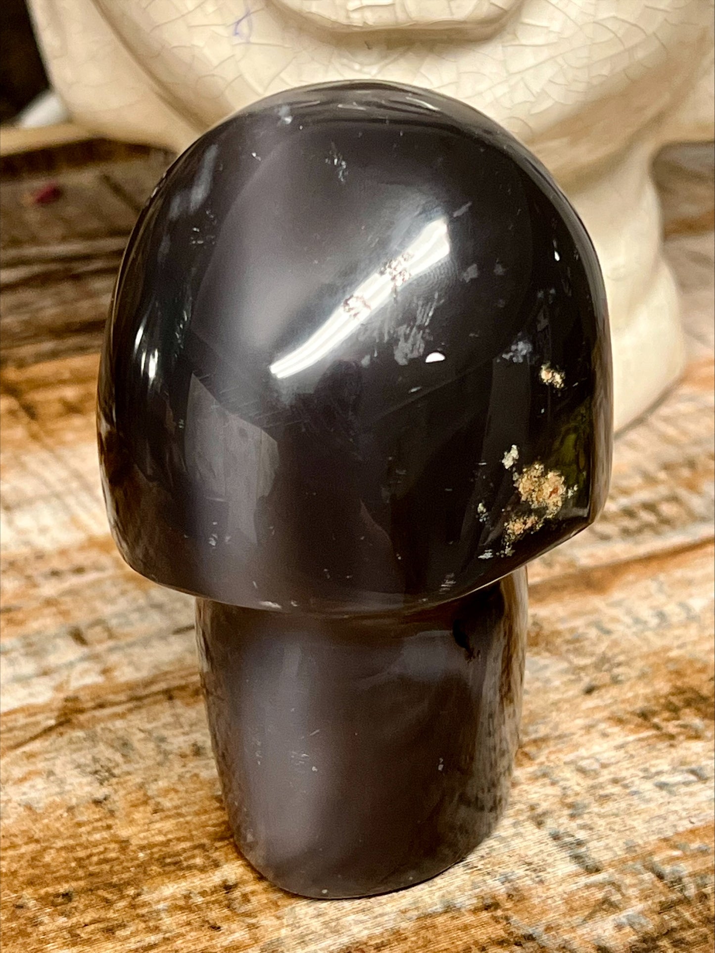 Mushroom - Druzy Agate