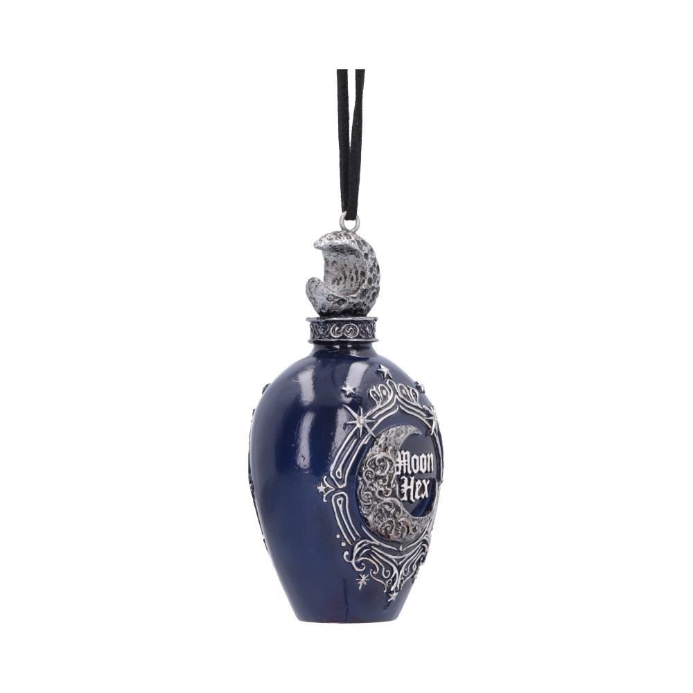 Moon Hex Potion Bottle Hanging