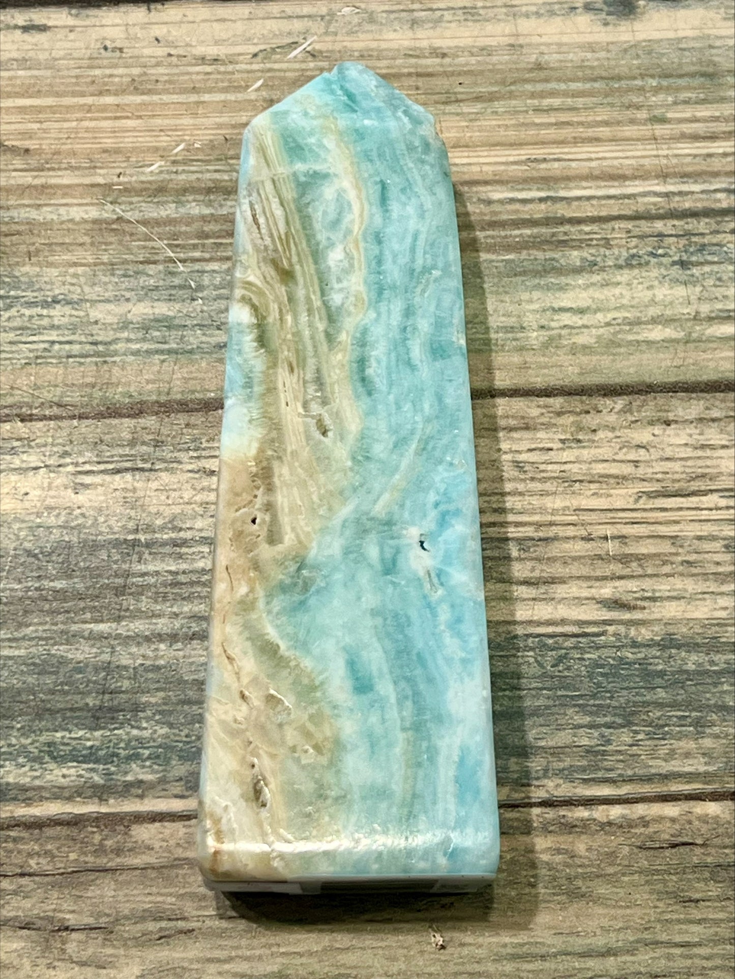 Caribbean Calcite Obalisk