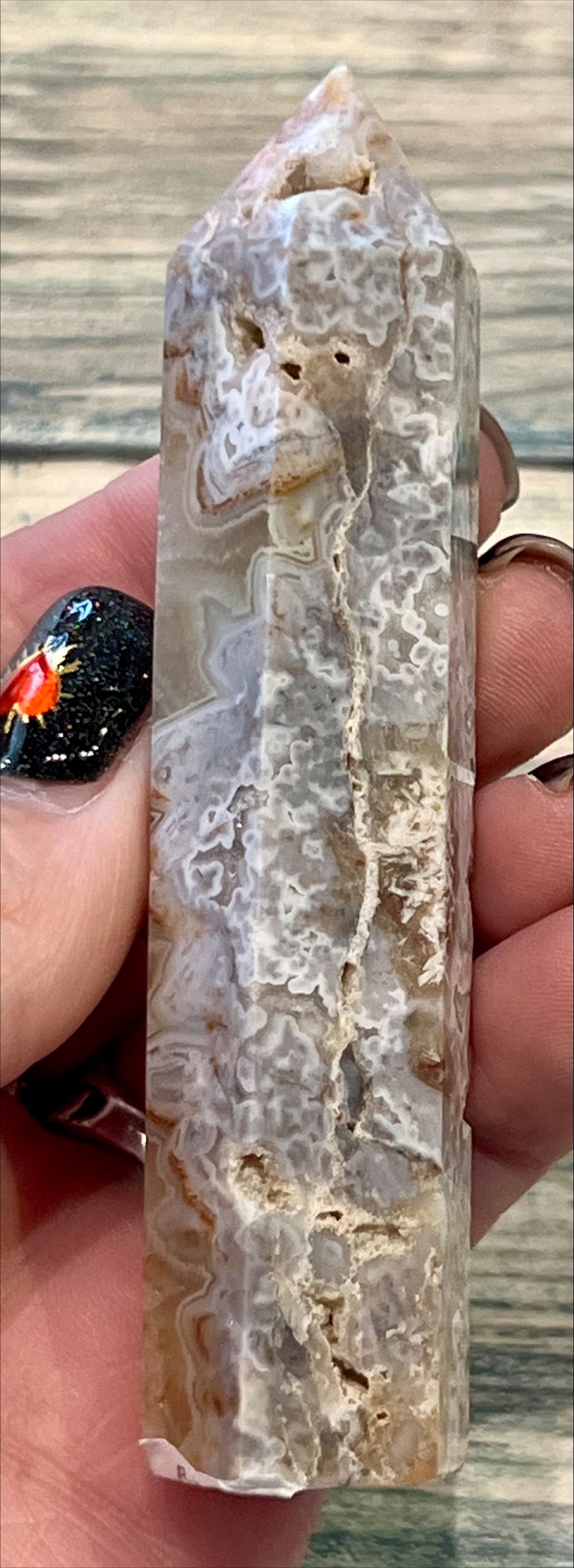 Tower - Flower Agate