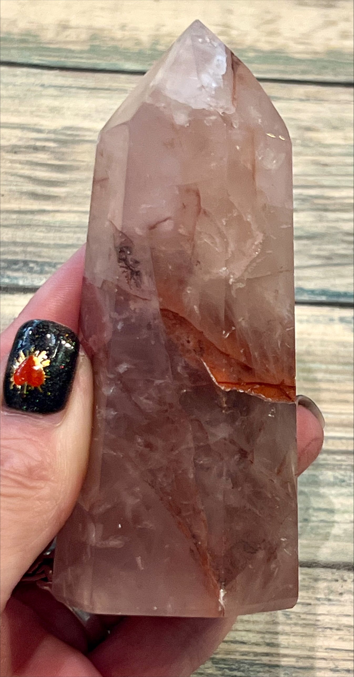 Tower - Hematoid Quartz