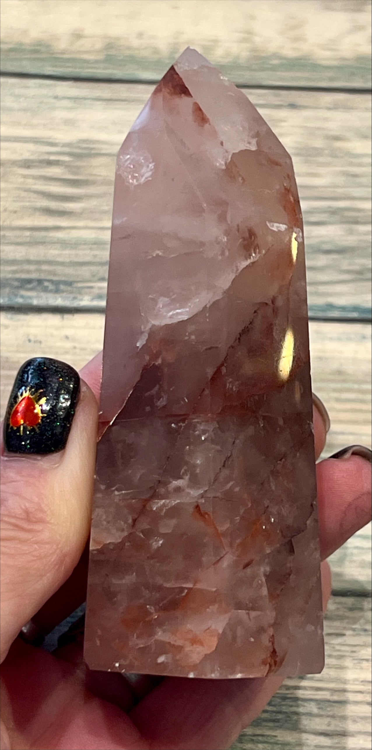 Tower - Hematoid Quartz