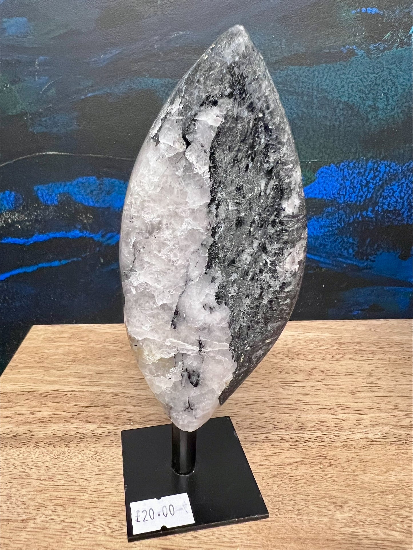 Rutilated Quartz on Stand 16cm