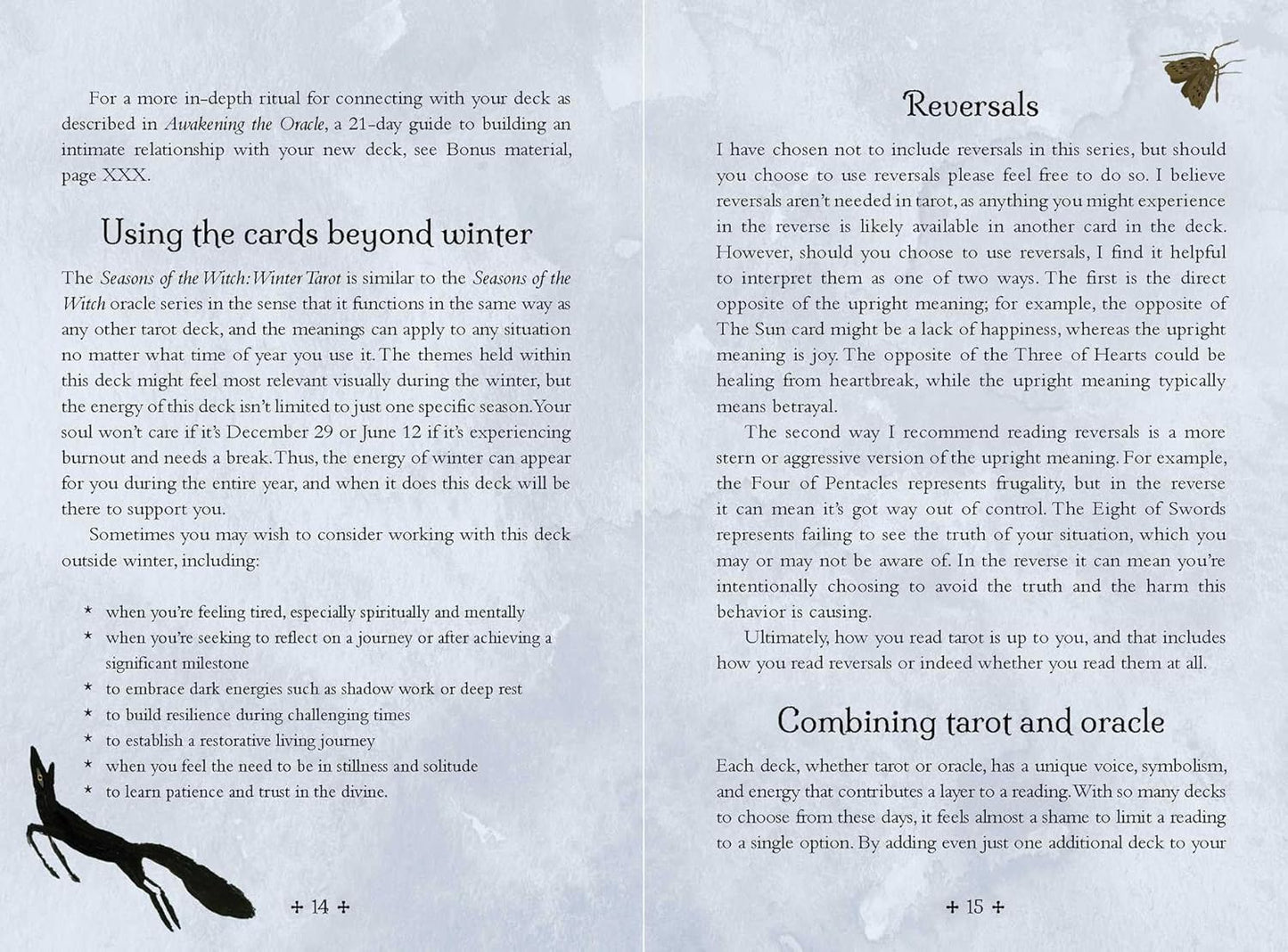 Seasons of the Witch - Winter Tarot