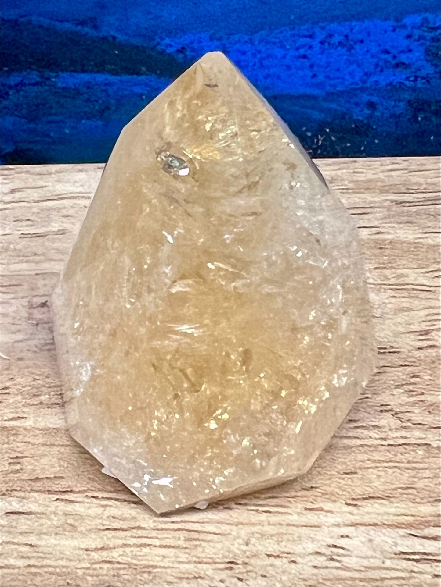 Citrine Faceted Point