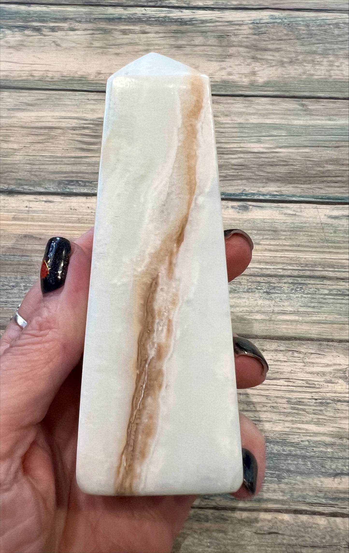 Point - Caribbean Calcite (Blue Aragonite)