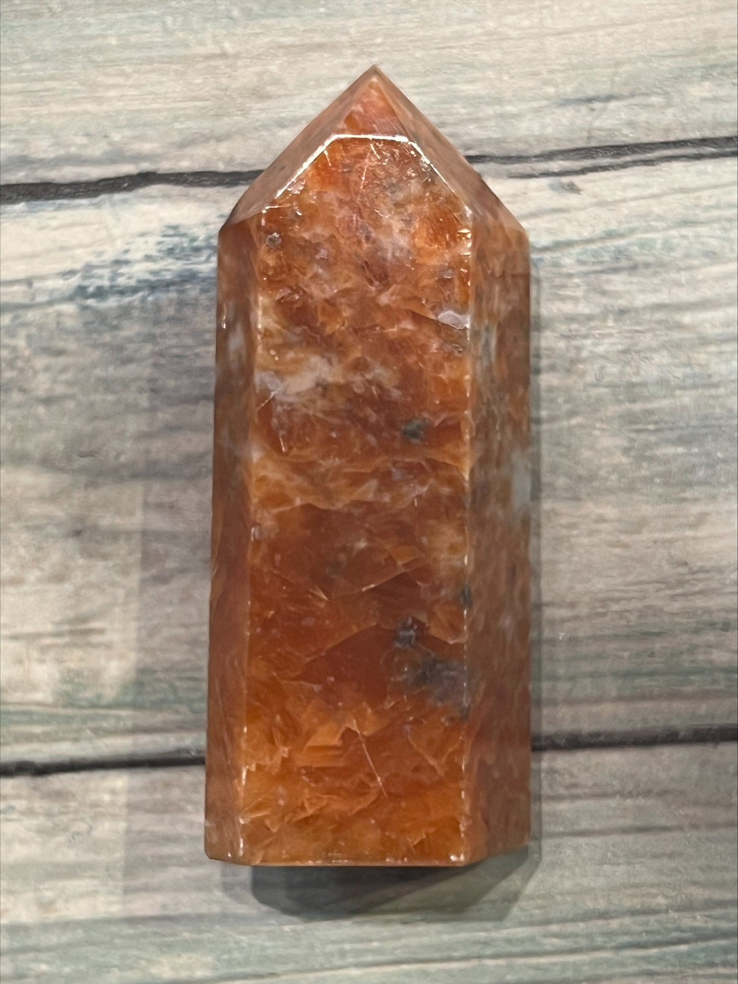 Orchid Calcite Point