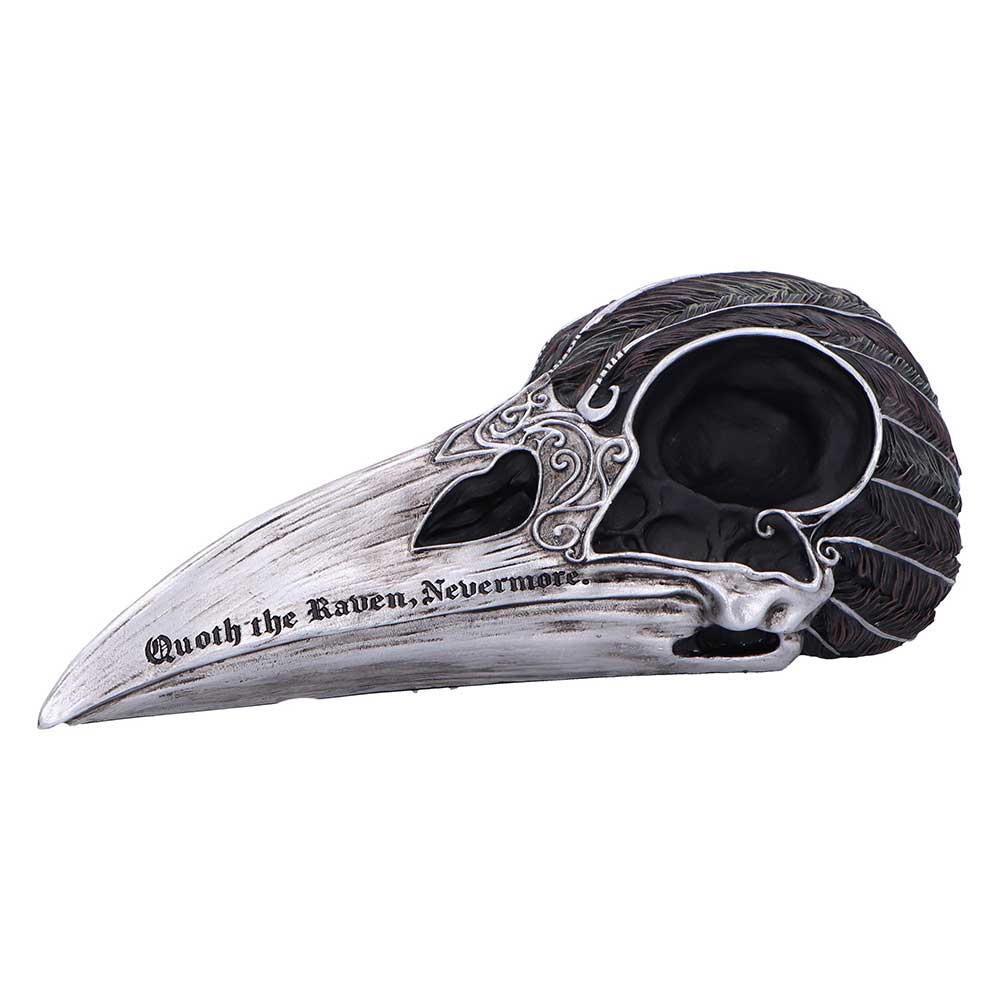 Quoth the Raven Skull 20.2cm