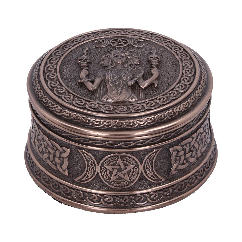 Triple Moon Goddess Box 9.5cm