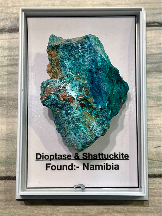 Dioptase & Shattuckite Specimen