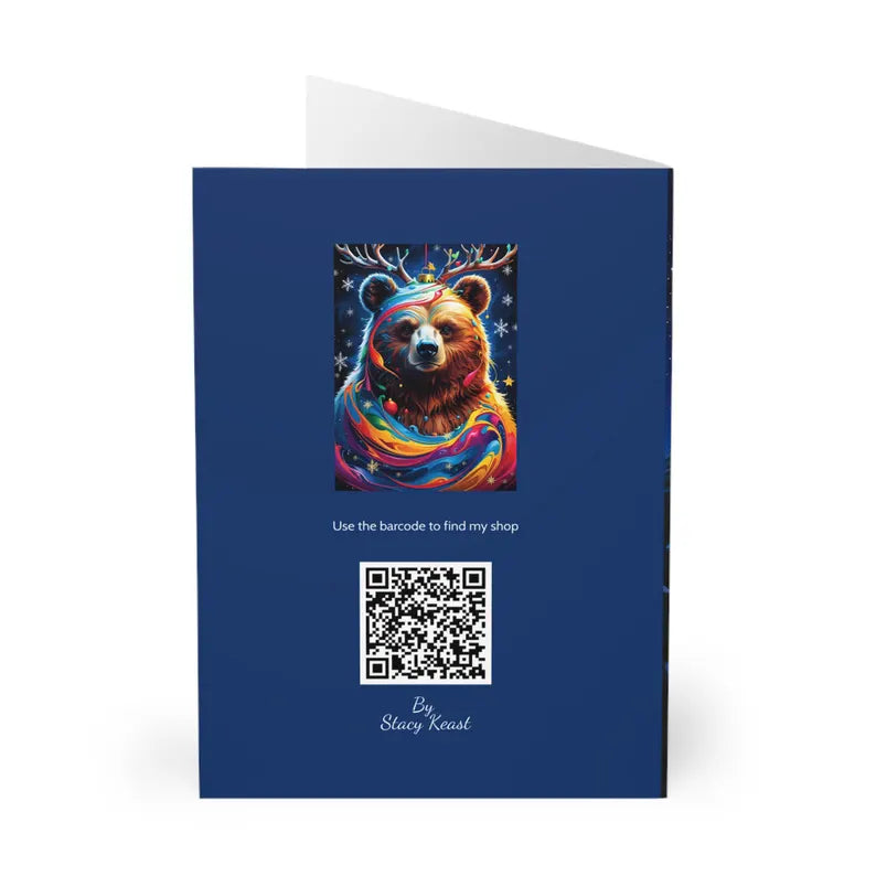 Christmas Greeting Card - Whimsical Owl