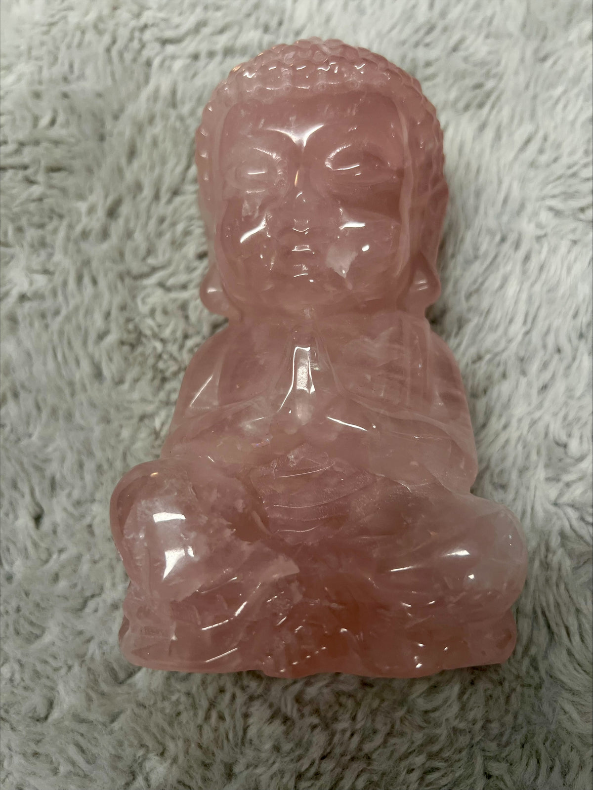 Rose Quartz Buddha