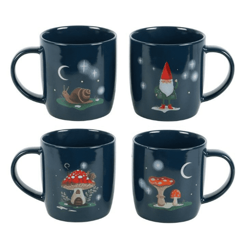 Winter Forest Set of Mugs.
